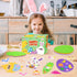 Garma Easter Craft Kit with 312 PCS Foam Stickers Set, Easter Eggs, Bunnies, Chicks Decorations for Kids Party Favors