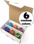 Importer AM Set 6 Polish Easter Hand Painted Wooden Eggs (Pisanki) Decorative Eggs for Easter of Medium Eggs