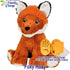 Friendly Songs What Does The Fox Say - 19" Singing Fox Stuffed Animal named Foxy Roxy