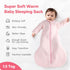 3-6 1.5 2-Way Amrcbb Easy Transition Baby Sleep Sacks with Sleeves Soft Cotton Warm Months Tog, Soft Comfortable
