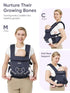 3 10-44lbs, bonoch Baby Carrier Newborn to Toddler - EaseFit Adjust Knob for Baby Hip Healthy Develop, Ergonomic Cotton