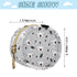 PYBUG Koalas Round Pacifier Storage Case, Polyester & TPU Lined with Hook Buckle, Pacifier Container Box for Baby