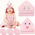 Sublaga 8 Pcs Baby Towel Set, Soft Baby Bath Towels and Washcloths Set,