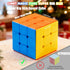 18CM 3x3 3D Giant Magic Cube, Big Speed Cube Color-Matching Sensory Puzzle Box Super Large Birthday Christmas Stocking