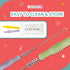 36+ 6-Pack Bebecan Teething Sticks for Babies Months Super Soft Silicone Teething Aids, Infant Oral Soothing Relief