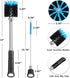 2-in-1 1 Pack MOSOLAN Bottle Brush with Straw Brush, Long Handle Water Bottle Scrubbing Brush, Built for Cleaning Sport