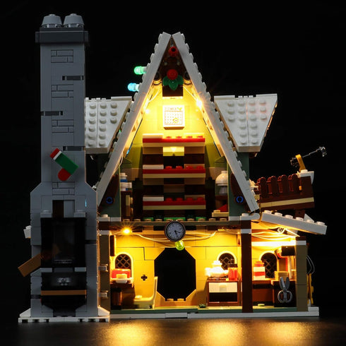 LIGHTAILING Light Set for Elf Club House Building Blocks Model - LED Light Kit Compatible with Lego 10275