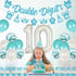 10th Birthday Decorations for Girls, Teal Blue Double Digits Party Supplies, Number 10 Foil Balloon
