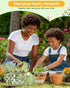Set 8Pc Handmade Kids Gardening Tools - Artisan Garden Kit with Real Wood Handles, Metal Heads, Frog Hat, Panda Apron