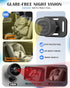 Totsafe 2 4.3" Baby Car Camera for Kids - Dual Channel Car Baby Monitor with Split Screen,Night Vision, Wide View, Easy