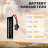 VICMILE 3.7V 2000mah 2Pack 2 SM-2P 15C DE45 DE42 Li-ion Battery with USB Chargers Plug RC Recgargeble Battery