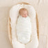 100% Hadetoto Knit Baby Blankets for Girls Boys, Cotton Crib Blanket for Baby Infant Toddler, Super Soft
