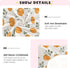 KICPOAY 39 27 Fitted Crib Sheets Halloween Pumpkin Fall Orange Stretchy Portable Playard Sheets for Baby Toddler