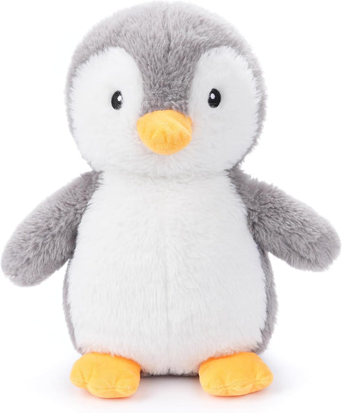 12 inches WEIGEDU King Penguin Stuffed Animals with Embroidered Eyes, Baby Penguin Plush Toys for Boy Girl Kids