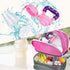 Baby Food Feeder, 3 Pack Silicone Fruit Pacifier Teething Pouches, Pink by Mluchee