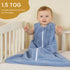 3 Pack 0-6 2-Way PHF Warm Micro-Fleece Baby Sleep Sack Months, Soft Baby Wearable Blanket, Zipper Sleeping Bags, Comfy