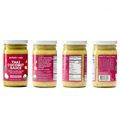 Beyond the Bib 24+ - Toddler and Kids Healthy Meal Sauces and Dips - Made with Vegetables, No Added Sugar, No Salt, No