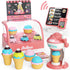Ice Cream Toys Set, Pretend Play Shop Store, Ice Cream Counter with