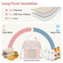Pack, 6 9 Mancro Breast Milk Cooler Travel Bag with Ice Double Layer Baby Bottle Cooler Bag Fits Bottles Up