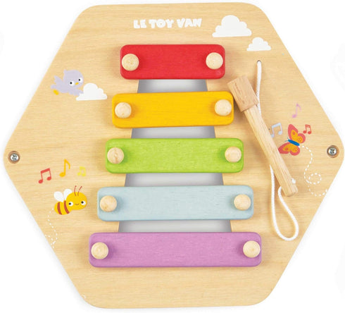Le Toy Van Premium Wooden Xylophone Activity Tile for Kids Ages 18 Months & Up