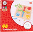Bigjigs Toys Traditional Ludo Game for Family Fun