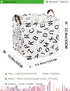 LANGYASHAN Square Storage Baskets, Waterproof Canvas Children Laundry Nursery Hamper for Shelves, Gift Baskets Toy