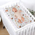 Watercolor Farm Animals Changing Pad Cover, Soft Stretch Fitted Baby Diaper Changing Table Sheets 32''x16''