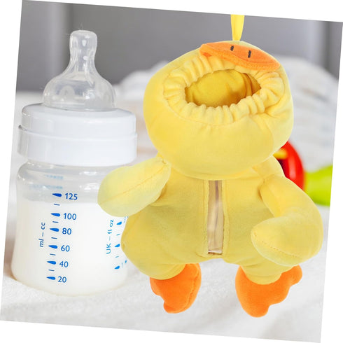 SHOWERORO Lovely Plush Bottle Sleeve Insulated Feeder Cover for Keep Warm Bottle Holder for Daycare Hands Feeding