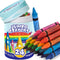 Officygnet 24 Colors Jumbo Crayons for Toddlers, Easy to Hold Large Crayons