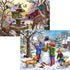 Bits and Pieces Value Set of Two 300 Piece Jigsaw Puzzles for