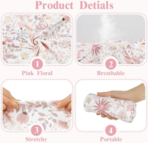 Nursing Pillow Covers & Baby Carseat Cover, Breastfeeding Pillow Cover & Infant Carseat Canopy for Baby Girls Boys