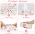 Nursing Pillow Covers & Baby Carseat Cover, Breastfeeding Pillow Cover & Infant Carseat Canopy for Baby Girls Boys