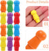 Vaguelly Replacement Wooden Pegs, 60pcs Colorful Chinese Checkers Pegs for Classic Strategy Board Game