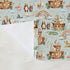 Selgkds 60x80inch Cute Baby Animals Baby Blankets for Girl Boy Bear Lion Zebra Giraffe Rainbow Ship Stars Swaddle