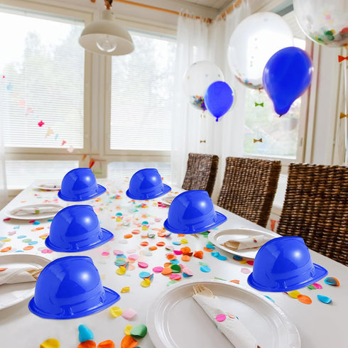 Haysandy 60 Pcs Plastic Construction Party Hats, Bulk Toy Hats for Kids Ages 3-8, Construction Theme Party Supplies