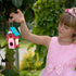 hapray 4 Pack Bird House Crafts for Kids Ages 5-12, Buildable DIY Birdhouse Kit for Summer Arts Projects