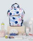 Ybberik Backpack 24L Diaper Bag for Moms with Insulated Pockets, Stroller Straps, Large Capacity, Lightweight Baby Bag