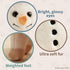 Bearington Snowball The Plush Snowman, 7 Inch Stuffed Christmas Plushies, Ideal Gift for Toddlers & Kids