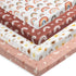 Jola's House 4 Pack N Play Sheets - Mini Crib Sheets Boho Nursery Sheets,