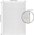 12 Sets 15.5 11 Inches 300 JAPCHET x Sublimation Puzzle Blanks, Pieces White Blank Sublimation Jigsaw Puzzles, DIY