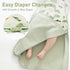2 Packs 3-6 3-Way Premium Soft Cotton Swaddle Blanket Sleep Sacks Arms Up Design Months, Hands Up Transitions