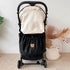 Universal Stroller Organizer, Reusable Bear Pattern Waterproof Nylon Carry All Parent Organizer for Mobile Phone (Black)