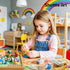 55 Shuttle Art Air Dry Clay for Kids - Zoo Town, PCS Modeling Clay Kit with Sculpting Tools and Tutorials, Safe