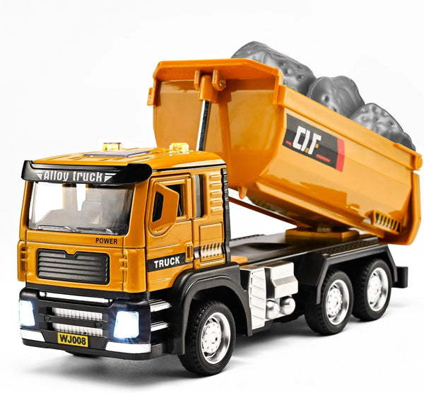 NOVAFUSION Dump Truck Toys for Boys 3-5 Year Old,Dump Truck Toy Metal Diecast