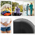 pack 200,Black 9.84 13.78inches 2pcs Incontinence Pad Disposal Bags of Adult Diaper Disposal Bags x Opaque Disposable