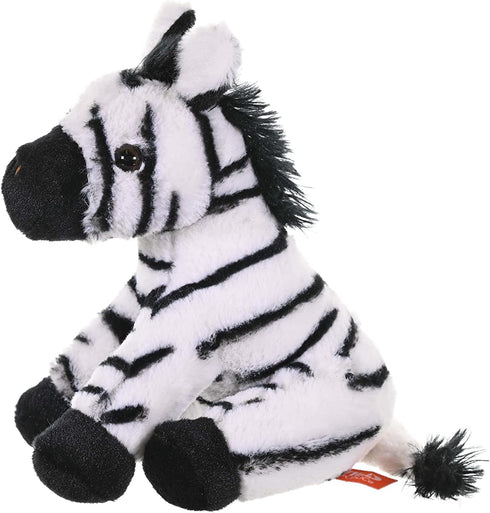 Wild Republic Cuddlekins Zebra Baby Plush, Stuffed Animal, 8 Inches - Gifts for Kids