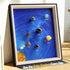 HCOREY 8-12, 8 8.8" 6.7" Solar System Model Kit for Kids Real Gemstone Planets Marbles, STEM Educational Space Toys