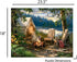Springbok's 500 Piece Jigsaw Puzzle - Evening at The Lake, Made in USA