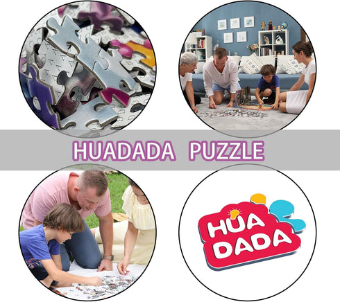 1000 1000 1000-Fantasy HUADADA Puzzles for Adults Pieces,Challenging Game Toys, Puzzles Pieces,Impossible Puzzle