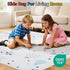 UKISS 55"x55" Kids Play Rug Non-Slip Washable Kids Rug Play Mat for Floor,Area Rug Kid Carpet for Playroom Living Room